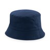 Reversible Bucket hat - B686:French Navy, 100% cotton, White, L/XL